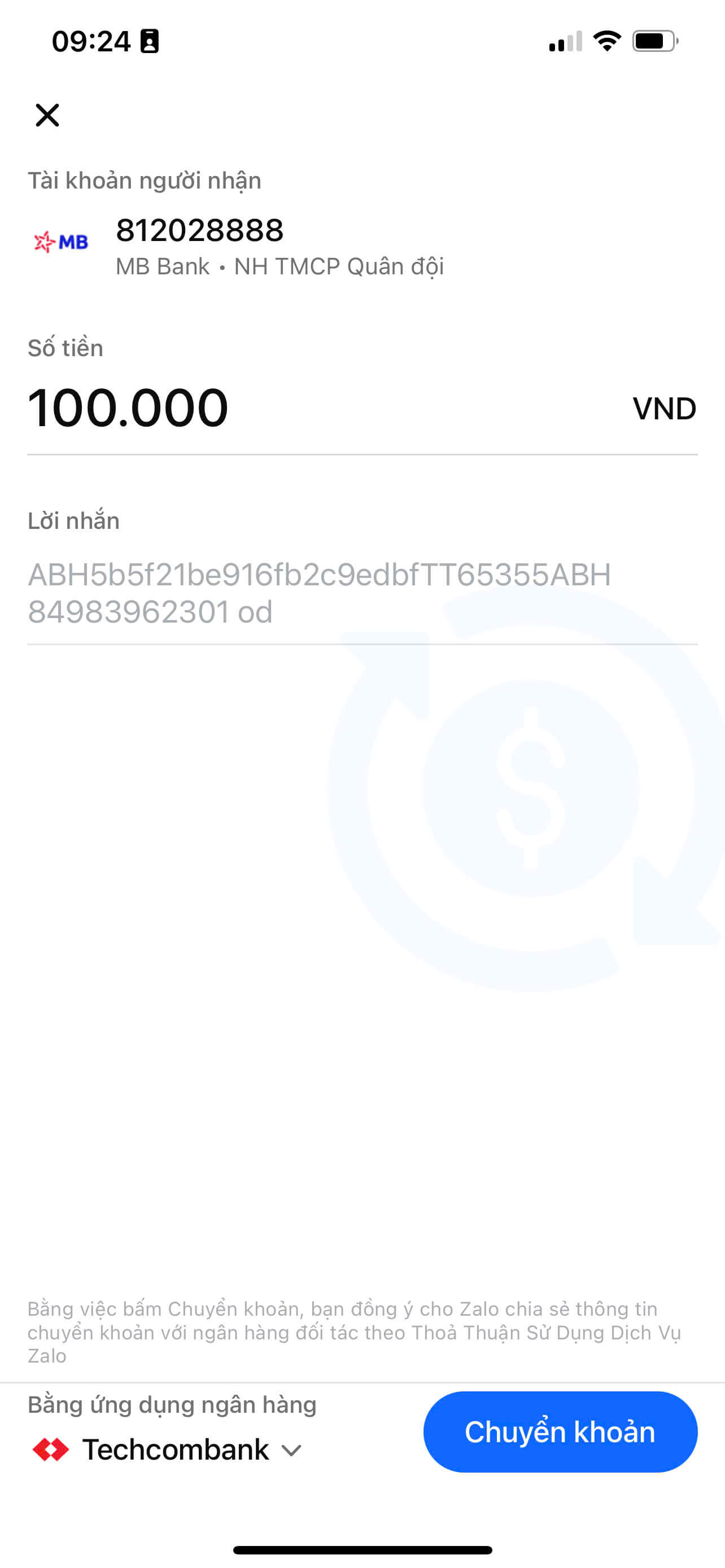 [Ảnh Nhập số tiền]